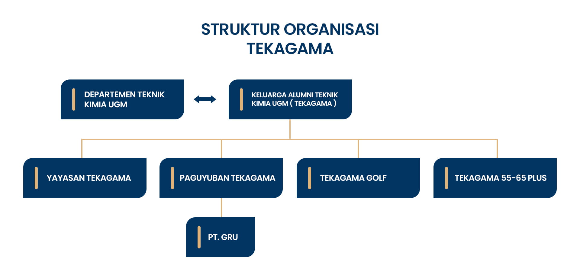 Struktur Organisasi tekagama A